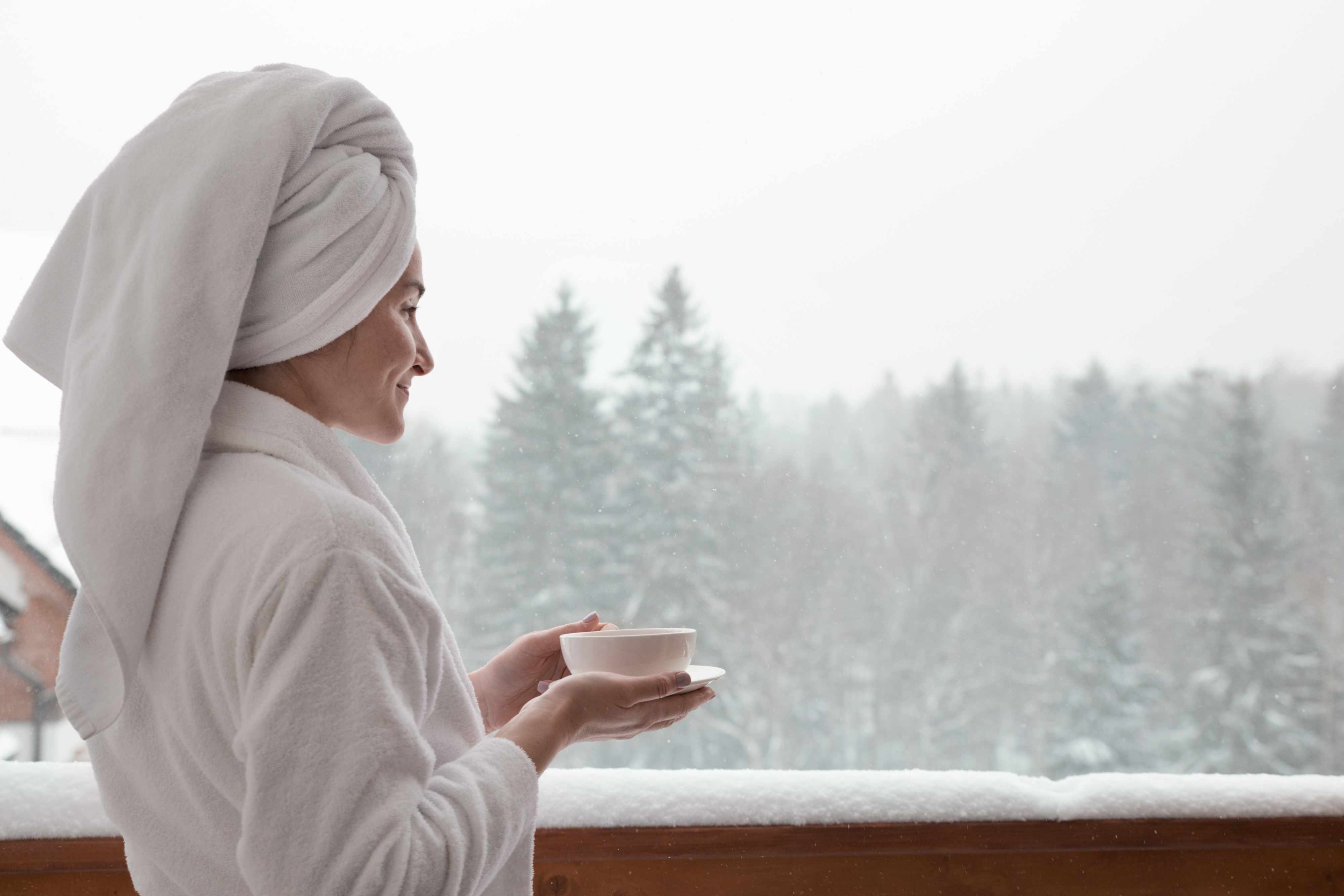 Winterurlaub mit Bergblick im Alpenhotel